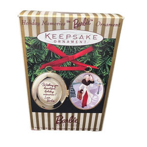 Hallmark Barbie Collectibles Victorian Christmas Holiday Memories 1997